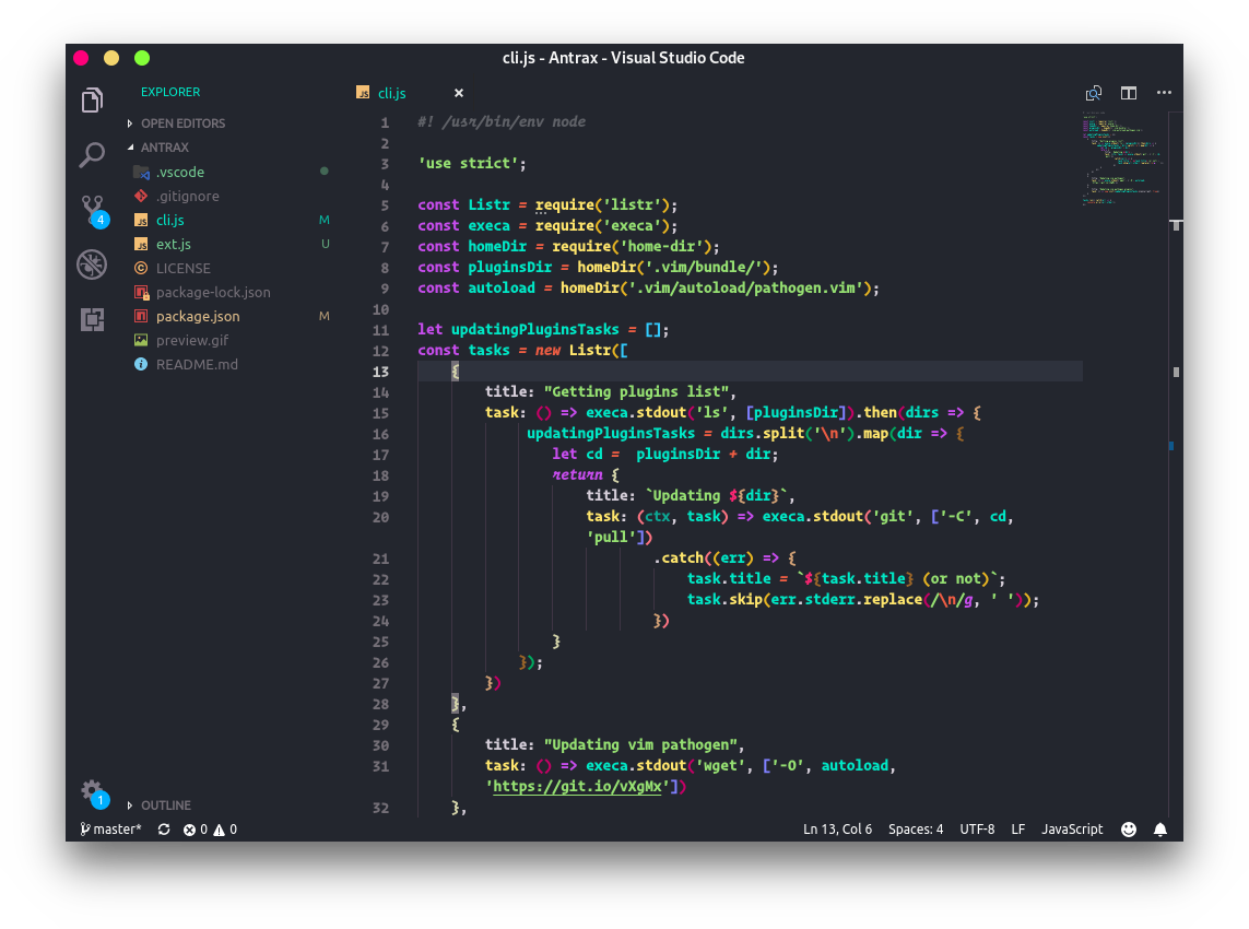Andromeda for VS Code